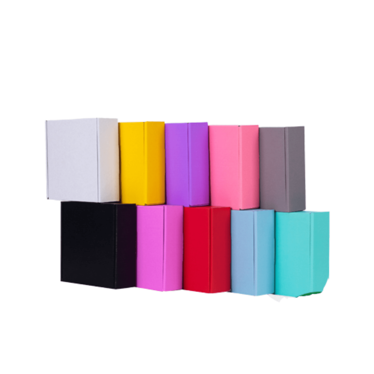Multi-Color Corrugated Cardboard Box (Fixed Sizes) - Innovaid