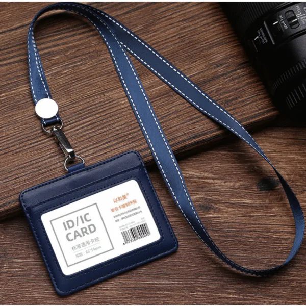 Lanyard With Horizontal Card Case