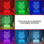 Custom LED desk lamp Singapore with company logo