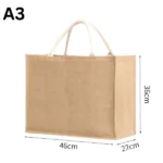 A3 Jute Bag (Fixed Size)