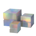 Square Foldable Magnetic Flip Gift Box (Fixed Sizes)