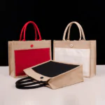 Velcro Jute Bag (Fixed Size)