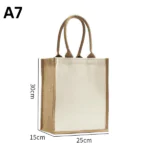 A7 Jute Bag (Fixed Size)