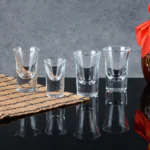 Luxury corporate glassware with logo for team celebrations