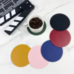 Customised PU Leather Coaster