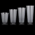 Customised PP Frosted Cup