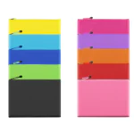 Custom polyester folder Singapore with company logo