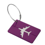 Rectangular Aluminium Luggage Tag 05