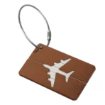 Rectangular Aluminium Luggage Tag 07