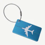 Rectangular Aluminium Luggage Tag 13