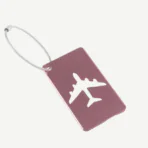Rectangular Aluminium Luggage Tag 14