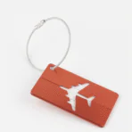 Rectangular Aluminium Luggage Tag 15