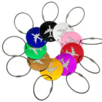 Round Aluminium Luggage Tag 01