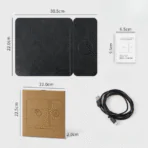 Slate Charging PU Deskpad 05