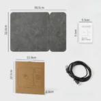 Slate Charging PU Deskpad 07