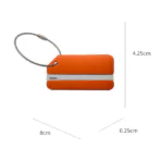 Slick Aluminium Luggage Tag 04