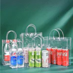 Transparent PVC Handle Bag 01