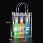 Transparent PVC Handle Bag 07