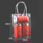 Transparent PVC Handle Bag 09