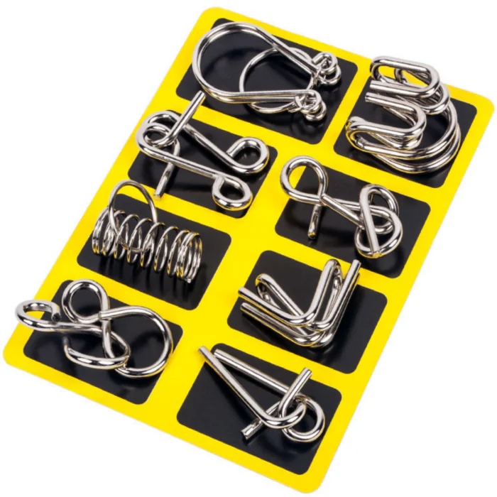Metal Lock Puzzle Basic Level Set 1 106 1
