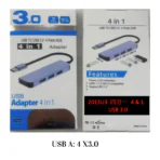 4 In 1 Charging Hub Full 3.0 9 30 1 1