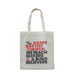 Canvas Bag Agape Logo