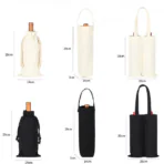 Canvas Bottle Bag 3 Canvas Bottle Bag 02