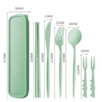 Opal Wheat Utensil Set 6 Opal Wheat Utensil Set 05