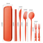 Opal Wheat Utensil Set 8 Opal Wheat Utensil Set 07