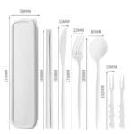 Opal Wheat Utensil Set 12 Opal Wheat Utensil Set 11