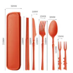 Opal Wheat Utensil Set 16 Opal Wheat Utensil Set 15