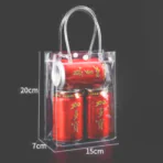 Transparent PVC Handle Bag 09