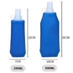 Zell 500ml Foldable Silicone Bottle 03
